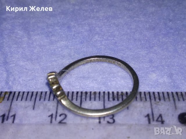 МАРКОВ ФИН СКЪПОЦЕНЕН СРЕБЪРЕН ПРЪСТЕН на ПАНДОРА СРЕБРО R1 S925 ALE 50 - PANDORA 40651, снимка 13 - Пръстени - 42615186