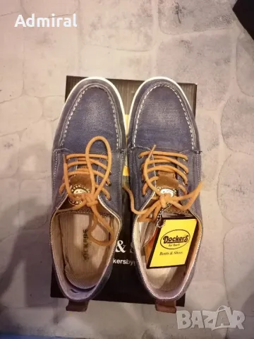 Мъжки дънкови мокасини Dockers , снимка 4 - Мокасини - 50257906