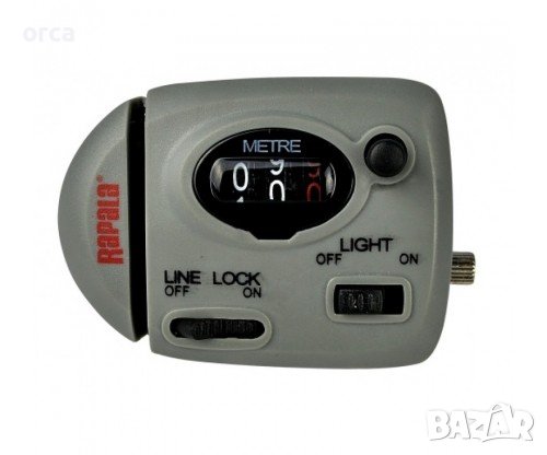 Брояч за риболовно влакно Rapala – светещ дисплей и точност до метър, снимка 2 - Такъми - 41619917
