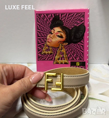 Fendi ⚜️ Естествена Кожа 