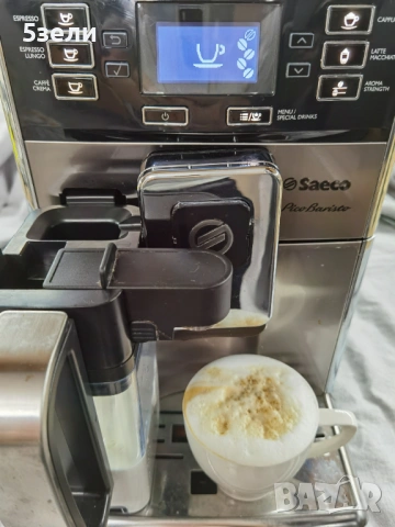 Saeco PikoBaristo - внос от Германия , като нова с БГ меню, снимка 3 - Кафемашини - 53418683