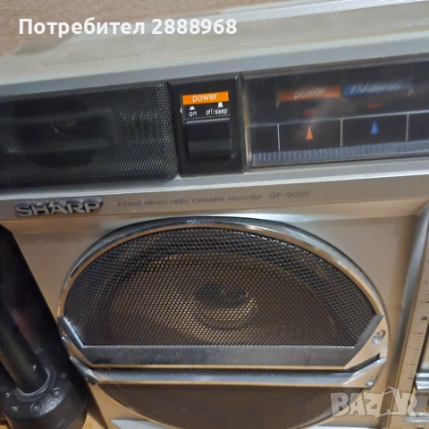 SHARP GF-9000, снимка 2 - Радиокасетофони, транзистори - 52725318