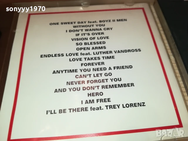 MARIAH CAREY CD 1407251838, снимка 7 - CD дискове - 51019459