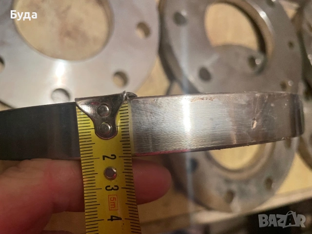 Фланци за тръби ф80 и ф100 неръждаеми , снимка 10 - Водни помпи - 53052265