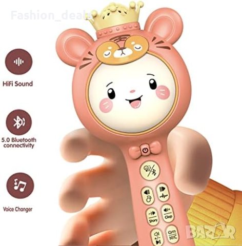 Нова Bluetooth Караоке машина с микрофон за деца/Подарък Парти, снимка 2 - Други - 41530789