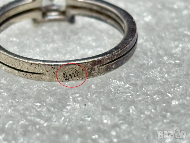 Дамски Сребърен Пръстен (проба 925)- 2,69 грама, снимка 10 - Пръстени - 53511079