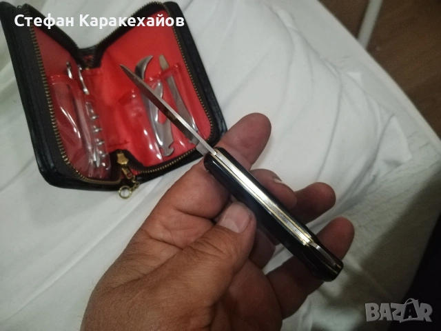 Чисто нов сгъваем туристически комплект , снимка 7 - Ножове - 53142568