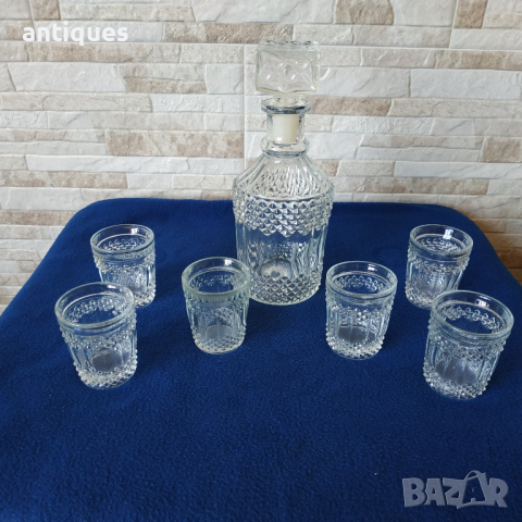 Чисто нов сервиз за ракия - 7 части - Завод Китка, снимка 7 - Сервизи - 36345012