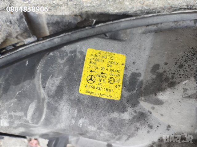 Фар за Mercedes А160 W168, снимка 5 - Части - 41968227