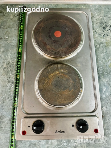 Електрически котлон за вграждане Amica, 2 зони на готвене