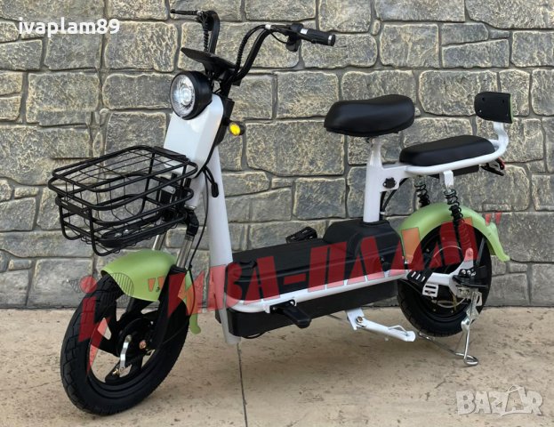 ЕЛЕКТРИЧЕСКИ Велосипед(скутер)+две седалки-550W-MPM 4545-управлява се БЕЗ книжка и регистрация-2025г, снимка 1