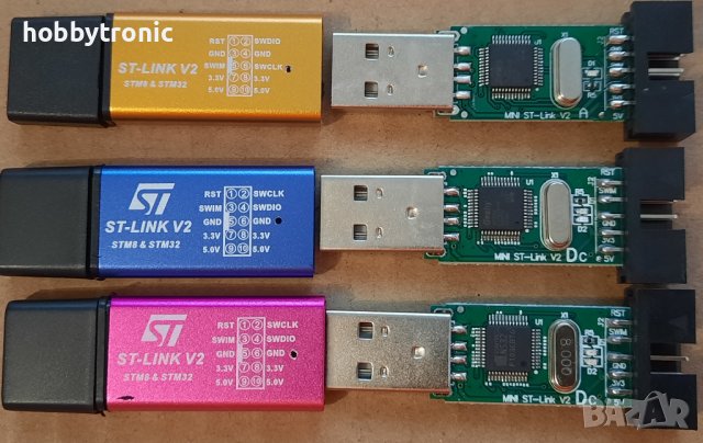 ST-Link V2 програматор за STM процесори , снимка 2 - Друга електроника - 34931281