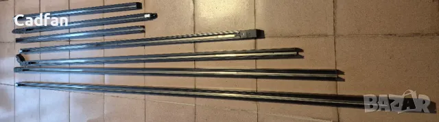 Трифазна тоководеща шина за открит монтаж черна 400V, снимка 2 - Лед осветление - 50125542