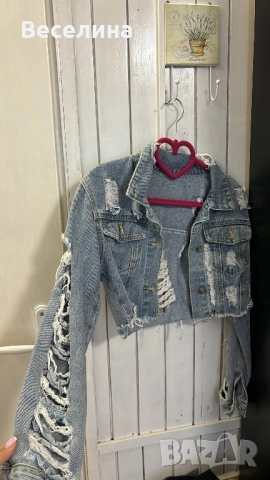 Дънково късо яке