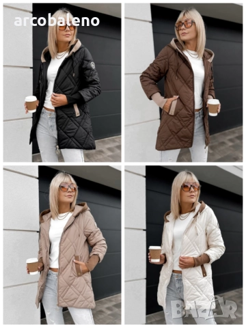 Дамско удобно яке с качулка Polaris, 4цвята 