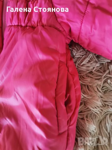 Детско яке, шапка и розови ботички, снимка 4 - Бебешки якета и елеци - 35913616