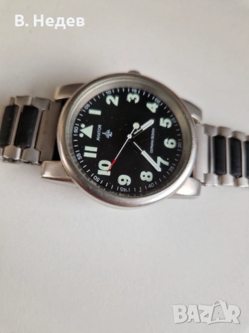 AVIATOR, German design, Quartz, Miyota mov`t, 43 mm case!, снимка 3 - Мъжки - 53684803