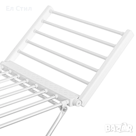 Електрическа сгъваема сушилня за дрехи с отопляеми пръчки SmartDry Fold 220, снимка 3 - Сушилници - 53586105