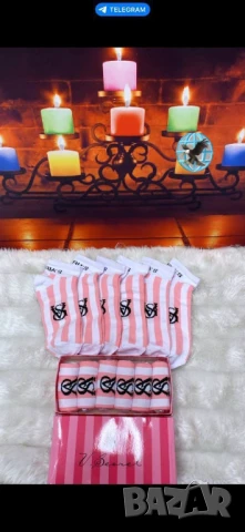 чорапи в кутия louis vuitton versace karl legenfeld guess gucci, снимка 10 - Дамски чорапи - 51427894