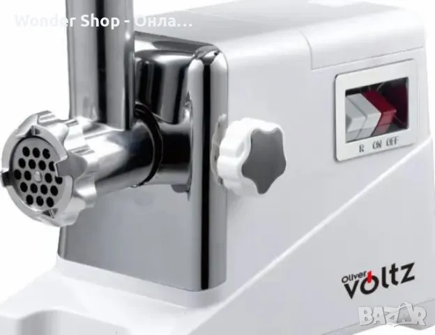 Месомелачка, 2000W, Приставка за домати, Бял, снимка 6 - Месомелачки - 49632785