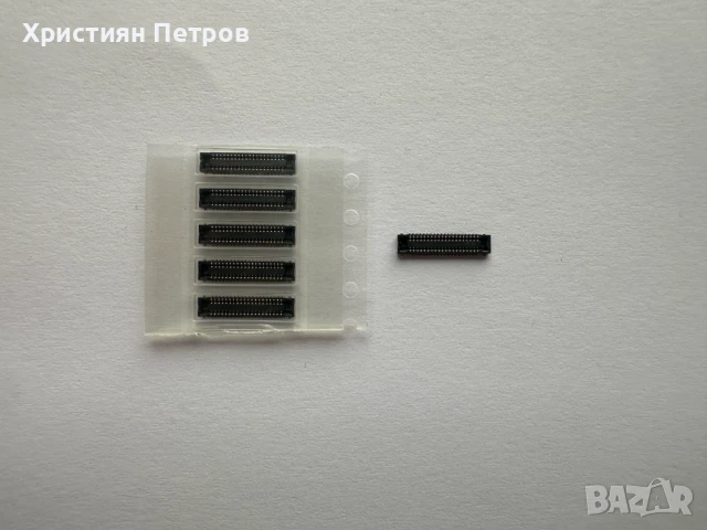 Конектор / Букса 40 pin женски на платката за Samsung Galaxy A14 5G, снимка 2 - Резервни части за телефони - 50834736