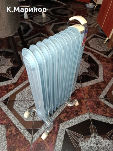 Продавам маслен радиатор Ариете с 9 ребра., снимка 2 - Радиатори - 53463346