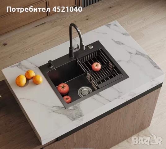 Кухненска мивка, снимка 2 - Мивки - 52727206