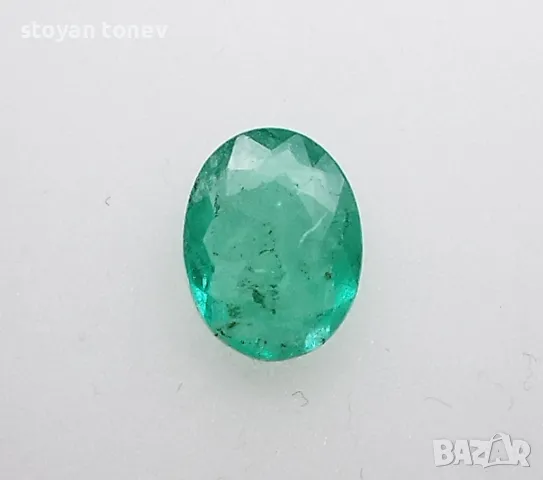 Параиба турмалин в синьо зелен неон - 0.99кт.! Нов! Сертифициран!, снимка 2 - Други - 47974634