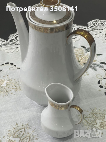 Чайник с Латиера на Winterling Bavaria , снимка 2 - Антикварни и старинни предмети - 44758070