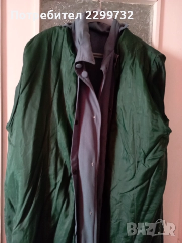 Дамски дълъг шлифер № 54 с дебела сваляща се подплата, снимка 5 - Шлифери - 52288075