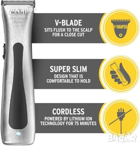 Контурна машинка за подстригване Wahl Beret Pro-Lithium, снимка 8 - Друга електроника - 53186351