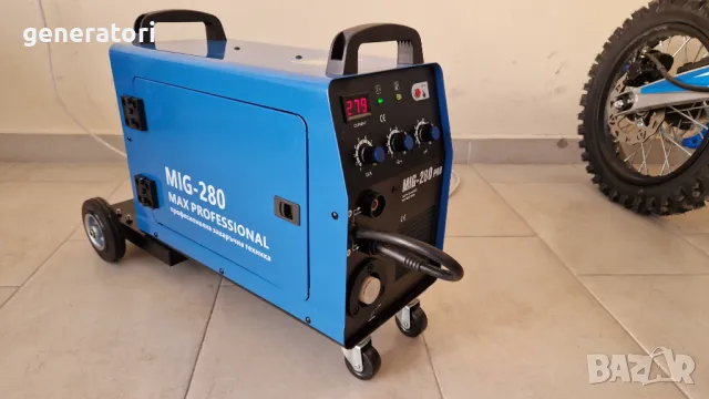 280 Ампера ТЕЛОПОДАВАЩО - MAX PROFESSIONAL - Телоподаващ Апарат 280А, снимка 9 - Други машини и части - 23380430