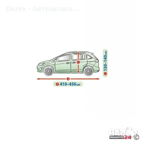 Покривало Kegel серия Mobile Garage за Миниван, снимка 2 - Аксесоари и консумативи - 53658738