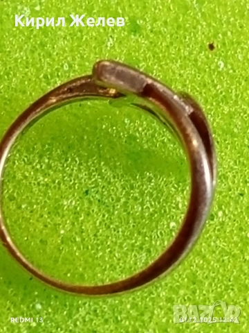 Арт сребърен пръстен майсторска ръчна изработка дизайнерско бижу 31110, снимка 7 - Пръстени - 52606703