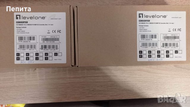 Медиен конвертор Level One FVT- 2001, снимка 8 - Приемници и антени - 38824064