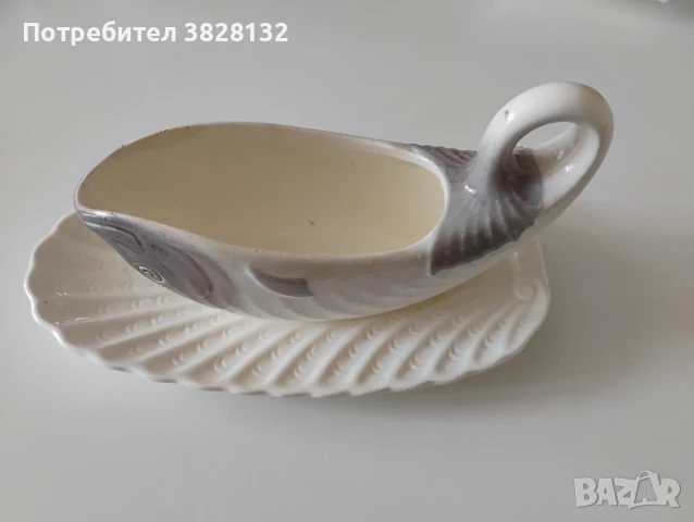 ретро порцеланов сервиз за риба, снимка 3 - Други ценни предмети - 51283656