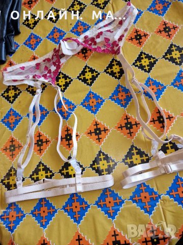 Колан жартиер с жартиери за крака + чорапи 7/8 , снимка 6 - Корсети, бюстиета, топове - 39231804