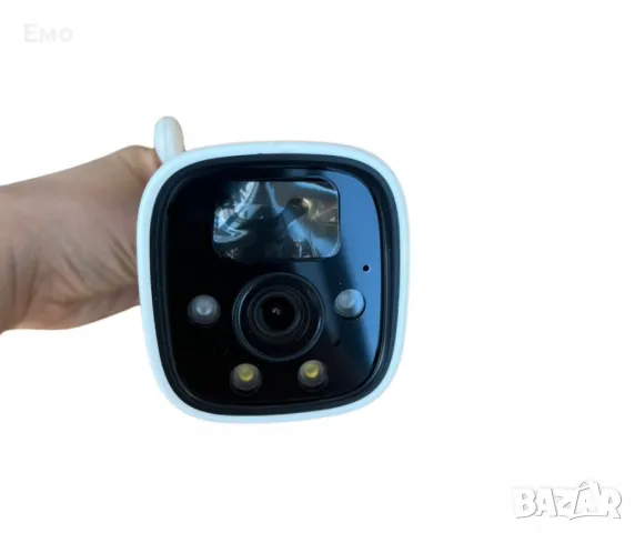 Камера с отделен соларен панел и датчик, 4 диода, 6MP, iCsee приложение, снимка 16 - IP камери - 48513231