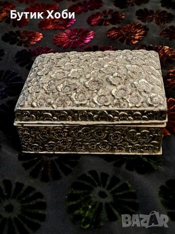 Винтидж японска метална кутия , снимка 2 - Антикварни и старинни предмети - 39479229
