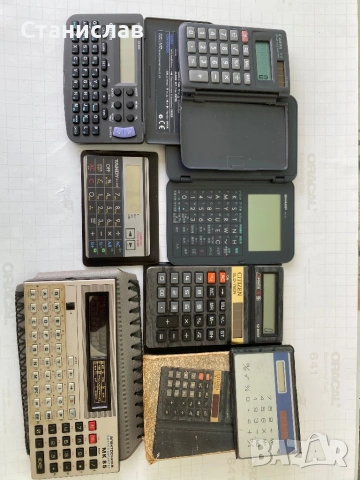 колекция калкулатори и органайзери