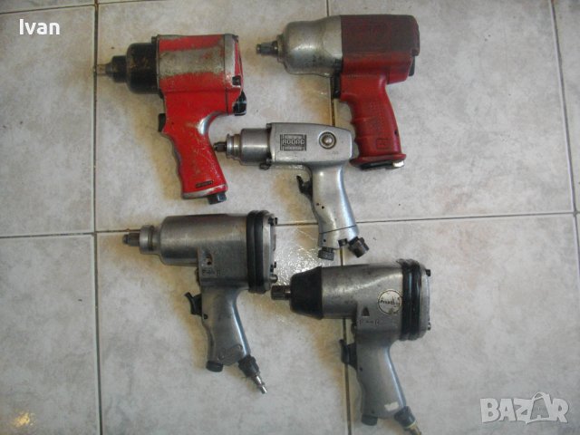 RODAC-Impact Wrench-3/8-1/2 Инч-Ударен Гайковерт-Пневматичен-Различни-САЩ/Герм-На Въздух, снимка 2 - Други инструменти - 39994767