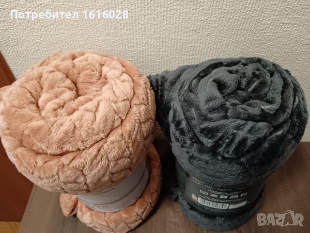 Две нови красиви поларени одеяла., снимка 2 - Олекотени завивки и одеяла - 44659924