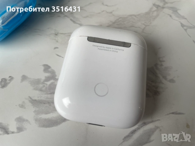 Оригинални Apple AirPods 2 (Дезинфекцирани) + 3 Кейса (2 светещи в тъмното), снимка 7 - Калъфи, кейсове - 53221506