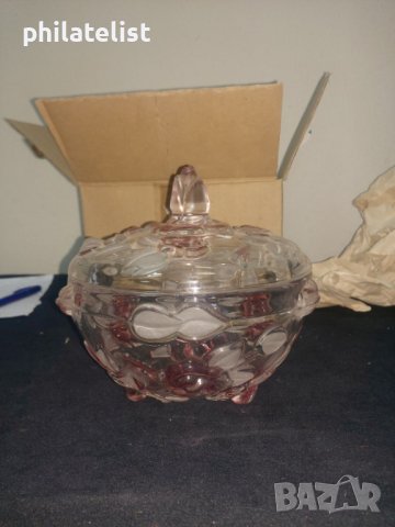 Walther Glas - Satin Rose - Бонбониера, снимка 2 - Аксесоари за кухня - 40357744