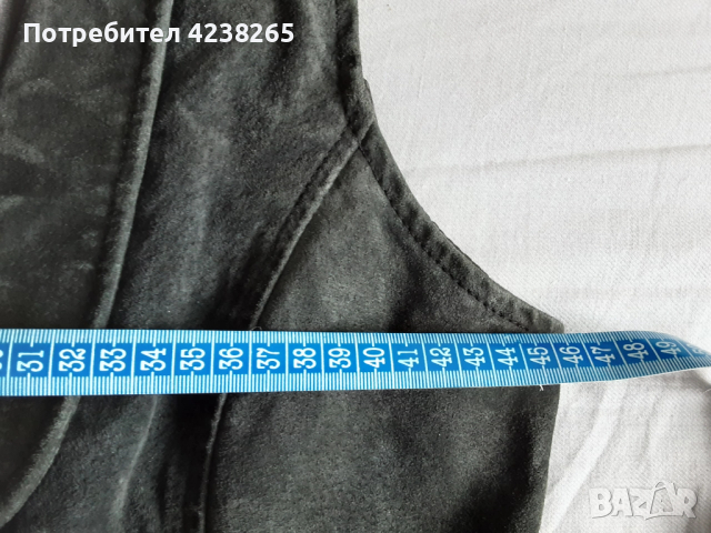 eлек нов, естествена кожа-велур , снимка 7 - Елеци - 52795332