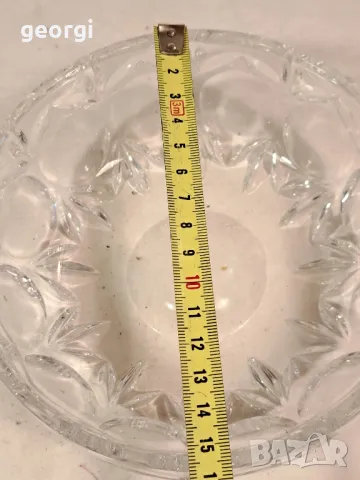 кристална купа фруктиера 21/2, снимка 5 - Аксесоари за кухня - 49155493
