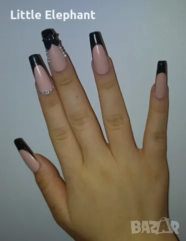 Ръчна изработка на на press on nails(лепящи нокти) по поръчка, снимка 1