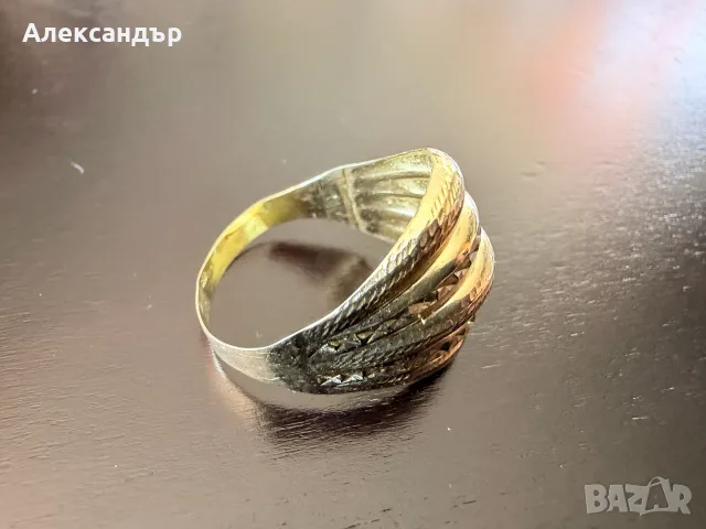 Дамски златен пръстен 2.50 гр., снимка 3 - Пръстени - 56334942