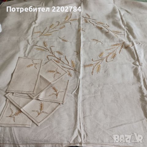 Покривка за маса със салфетки., снимка 1