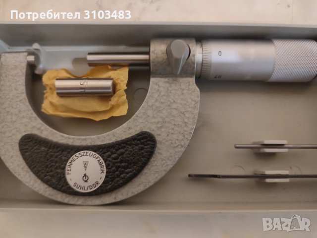 Микрометър Нов, снимка 4 - Стругове - 50476578